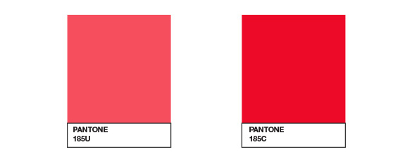 Pantone comparison